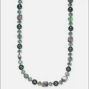 NEW Pur Mot Long Necklace, Charter Club,